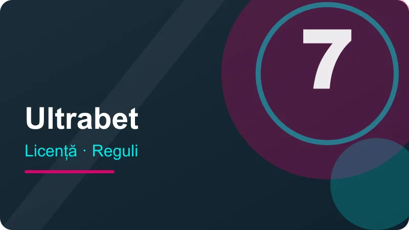 Licență, plăți și aplicație – ilustrație pentru secțiunea Ultrabet